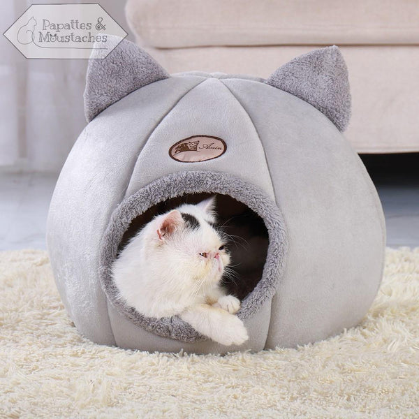 Niche confortable pour chat - Papattes & Moustaches