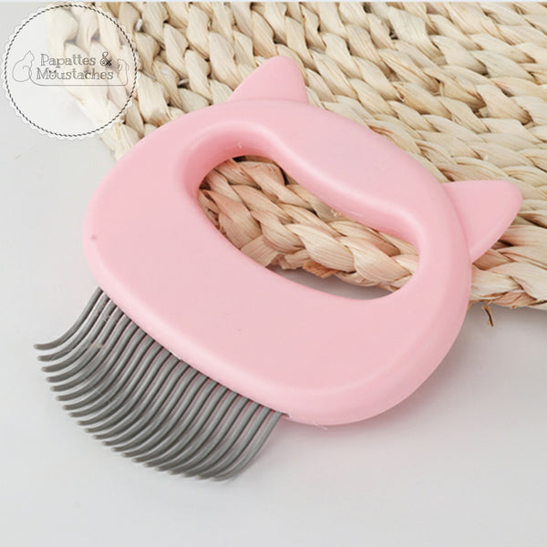 Brosse douce pour chat