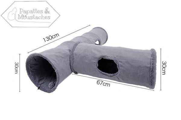 Tunnel de jeu pour chat - Papattes & Moustaches