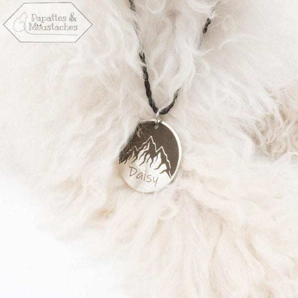 Médaille à graver pour chien - Papattes & Moustaches